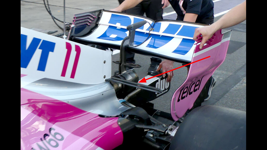 Force India - Technik - GP Monaco 2018