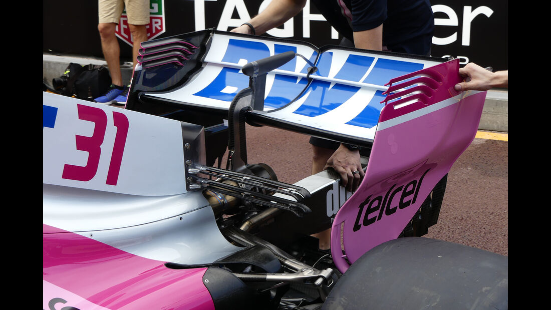 Force India - Technik - GP Monaco 2018