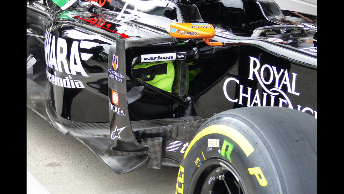 Force India - Technik - GP Österreich 2014