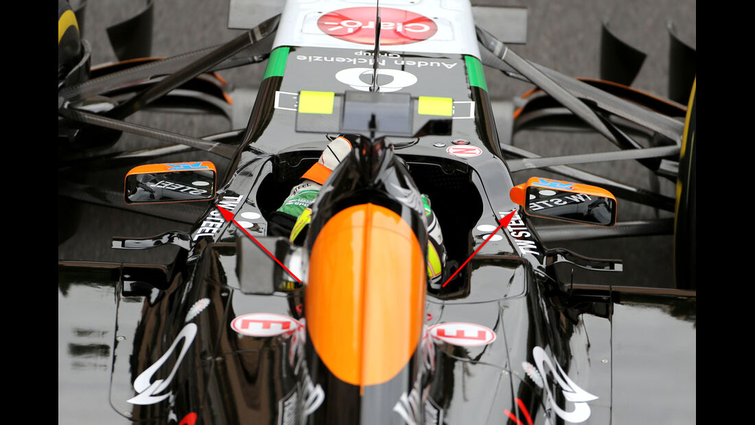 Force India - Technik - GP Österreich 2014