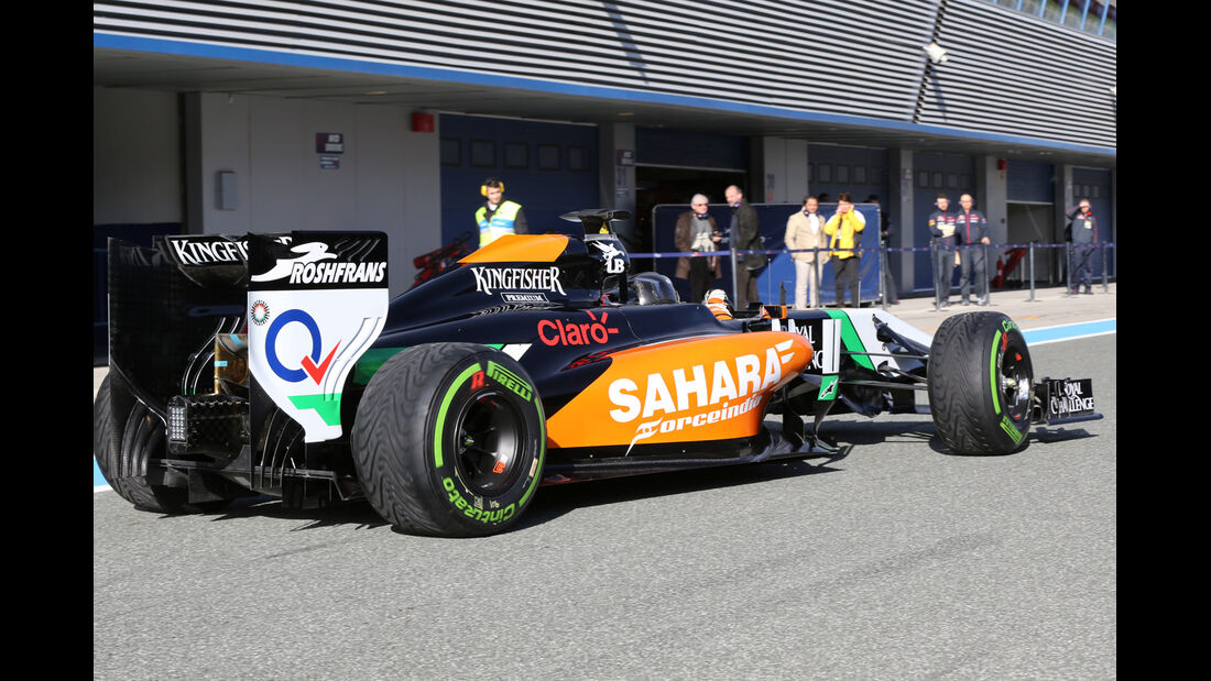 Force India VJM07 - F1-Technik-Check 2014