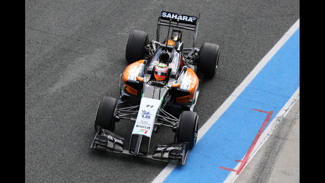 Force India VJM07 - F1-Technik-Check 2014