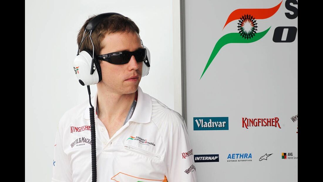 Force India Will Hings - Formel 1 - GP Bahrain - 20. April 2012