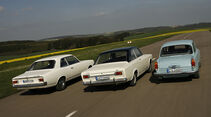 Ford 17 M 1700 CS, Opel Rekord 1700 und VW 1600 L