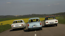 Ford 17 M 1700 CS, Opel Rekord 1700 und VW 1600 L