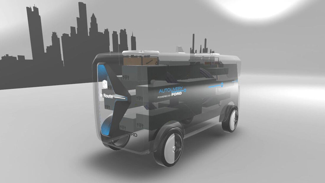 Ford Autonomous Delivery Concept