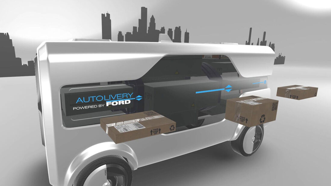 Ford Autonomous Delivery Concept