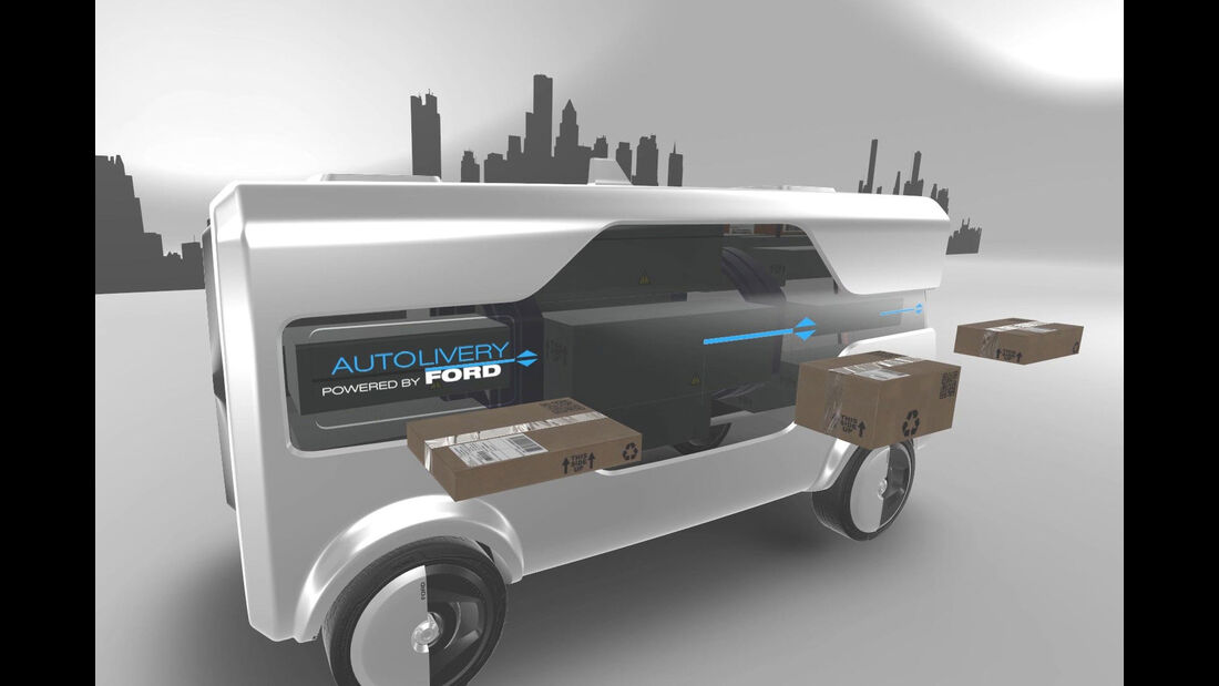 Ford Autonomous Delivery Concept