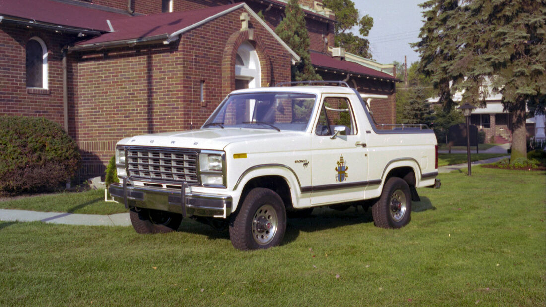 Ford Bronco Pope Francis Center First Edition