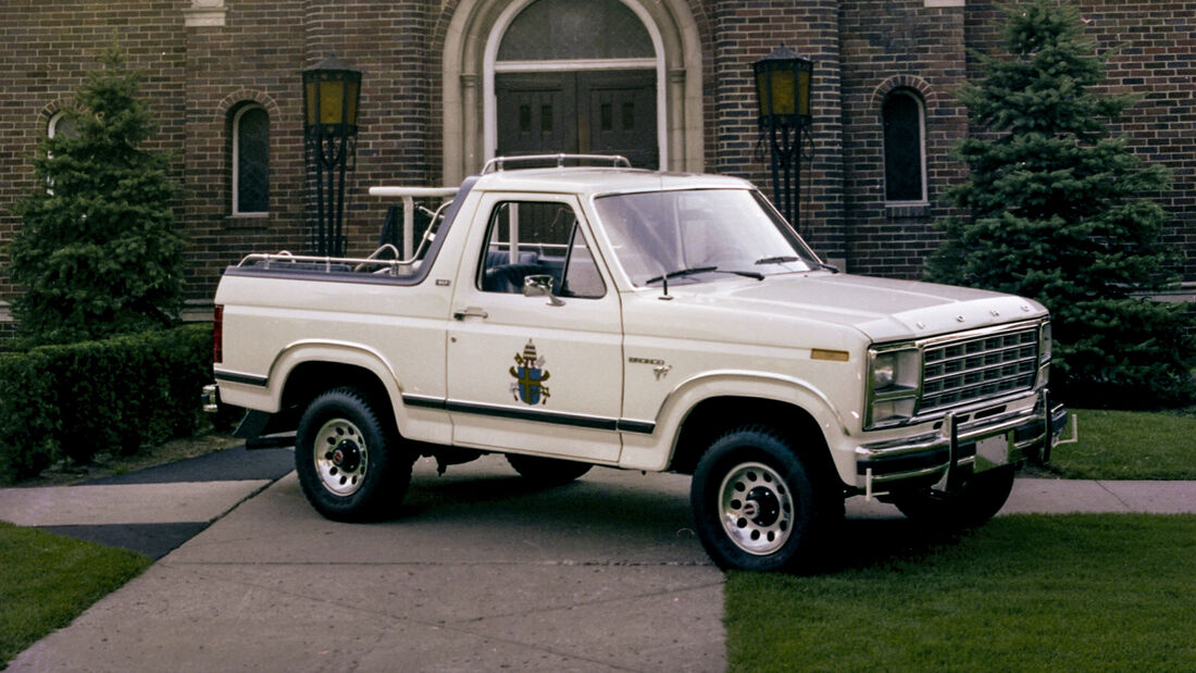 Ford Bronco Pope Francis Center First Edition