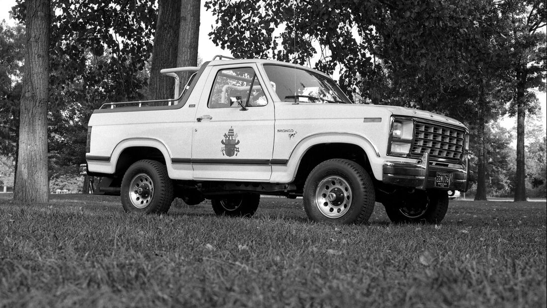 Ford Bronco Pope Francis Center First Edition