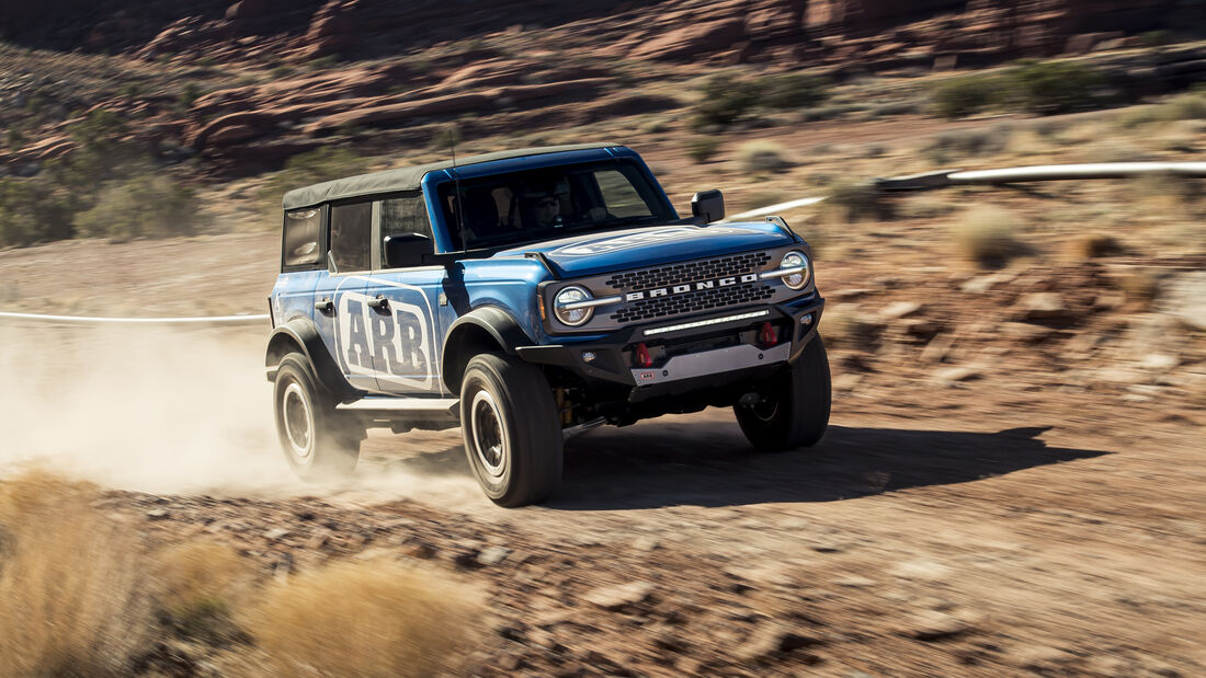 Ford Bronco Sondermodelle auf Moab Easter Jeep Safari 2021