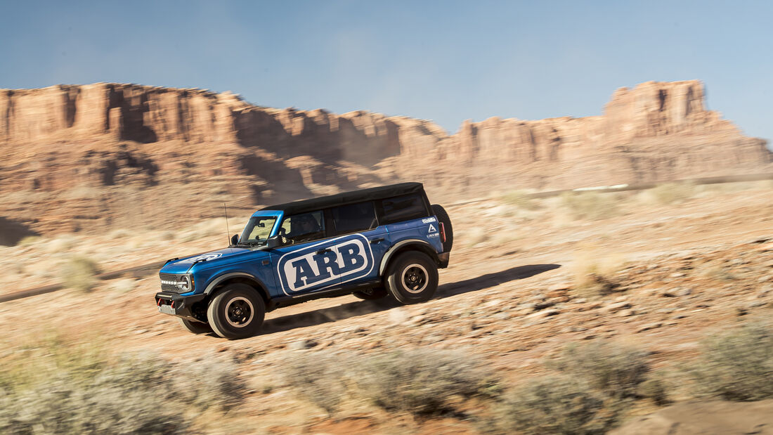 Ford Bronco Sondermodelle auf Moab Easter Jeep Safari 2021