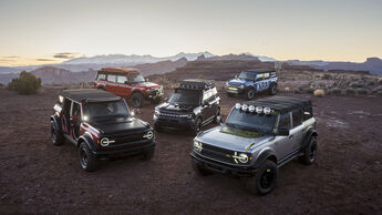 Ford Bronco Sondermodelle auf Moab Easter Jeep Safari 2021