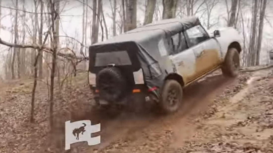 Ford Bronco Testfahrten