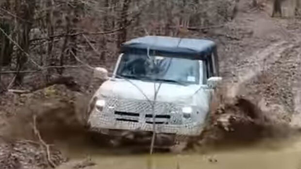 Ford Bronco Testfahrten