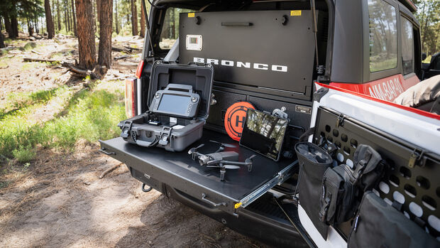 Ford Bronco Wildland Firefighting Command Rig