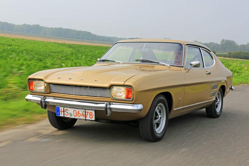 Ford Capri I, Frontansicht