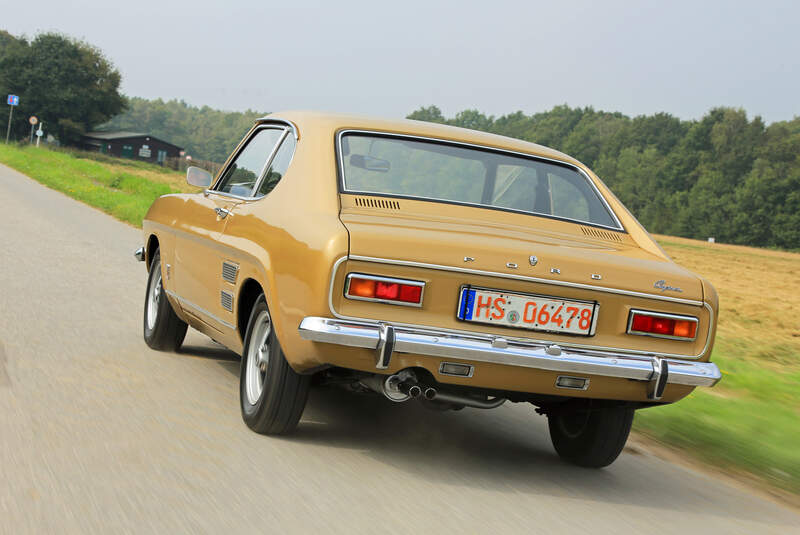 Ford Capri I, Heckansicht