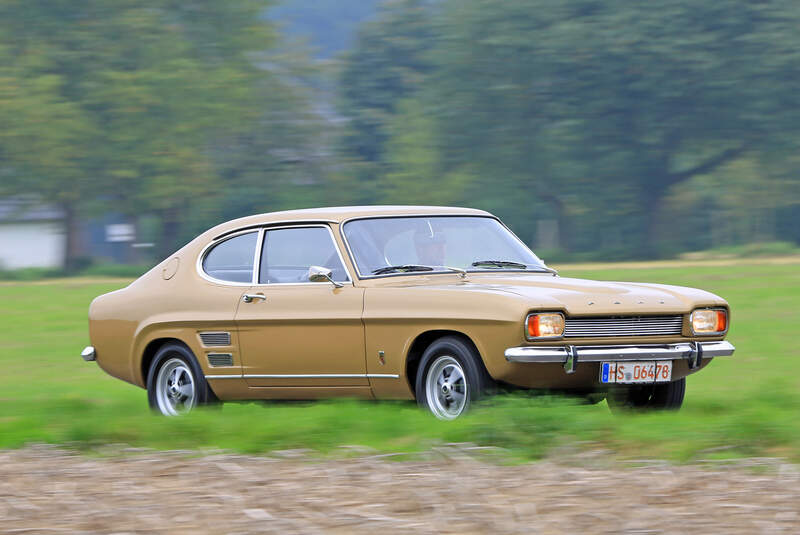 Ford Capri I, Seitenansicht