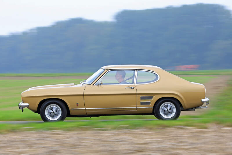 Ford Capri I, Seitenansicht