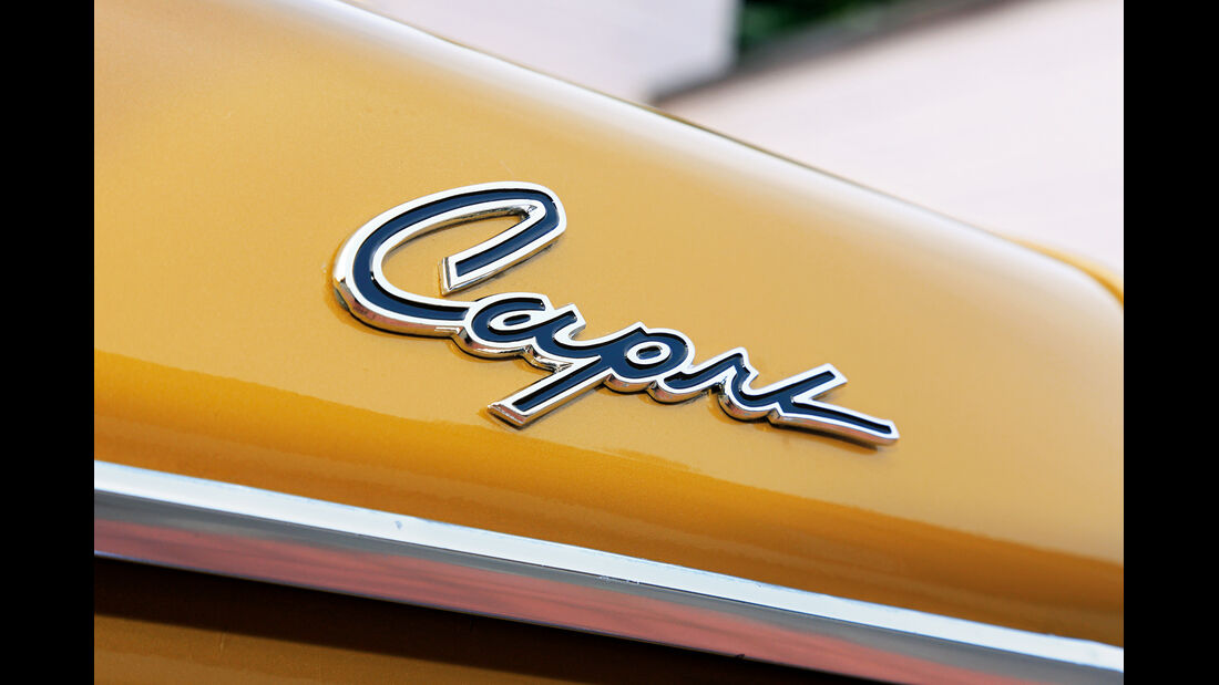 Ford Capri I, Typenbezeichnung