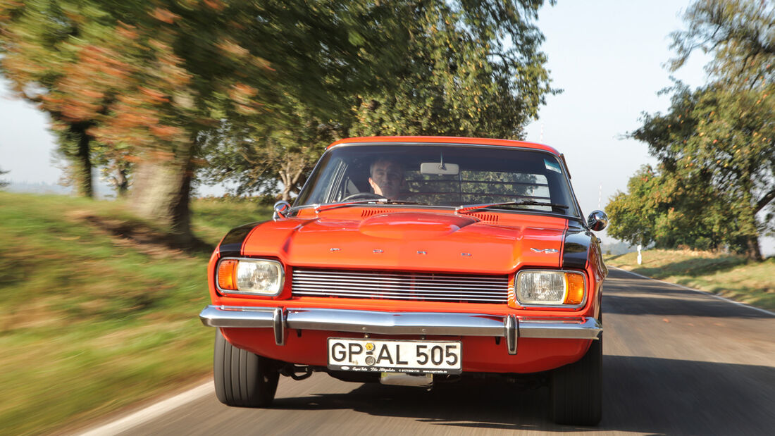 Ford Capri Perana, Frontansicht