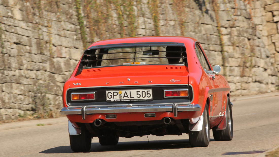 Ford Capri Perana, Heck