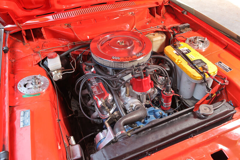 Ford Capri Perana, Motor, V8