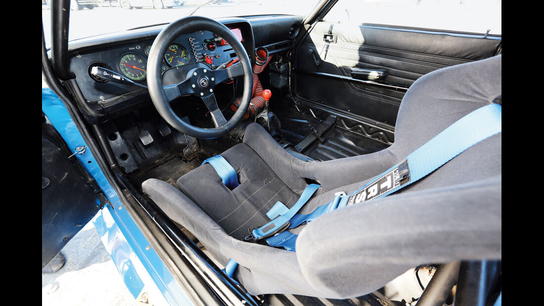 Ford Capri RS, Cockpit, Lenkrad