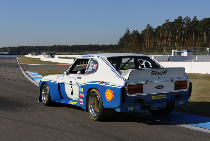 Ford Capri RS, Heckansicht