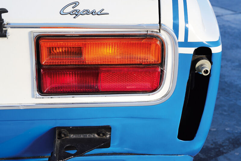 Ford Capri RS, Heckleuchte