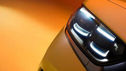 Ford Capri Teaserbilder Scheinwerfer Leuchten