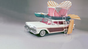 Ford Country Squire Station Wagon Camper Concept