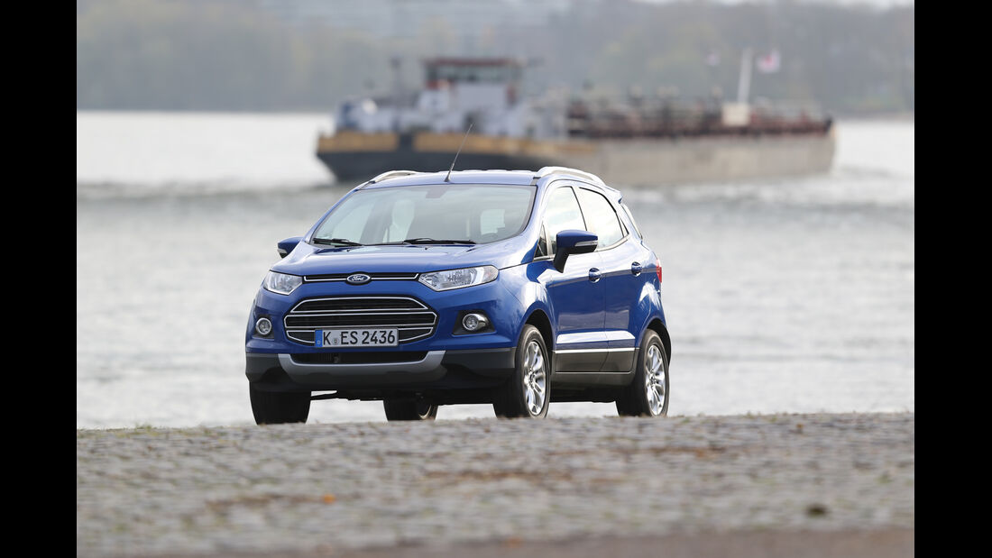 Ford Ecosport 1.0 Ecoboost, Frontansicht
