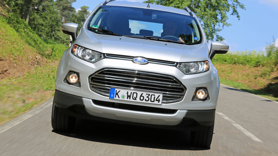 Ford Ecosport 1.5 TDCI, Frontansicht