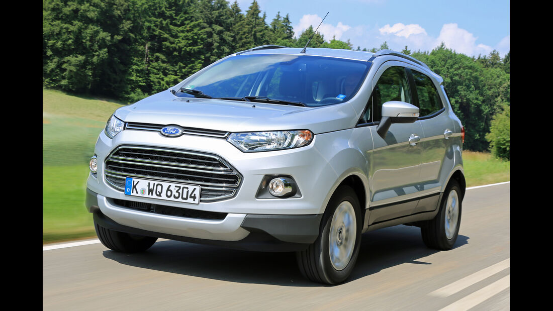Ford Ecosport 1.5 TDCI, Frontansicht