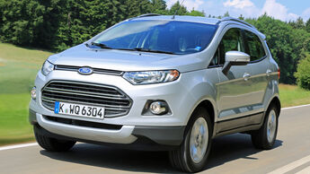 Ford Ecosport 1.5 TDCI, Frontansicht