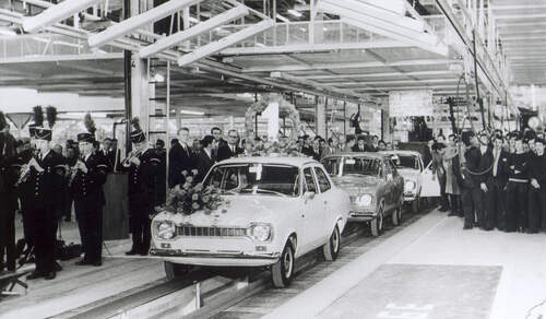 Ford Escort I Produktion Werk Saarlouis (1970)