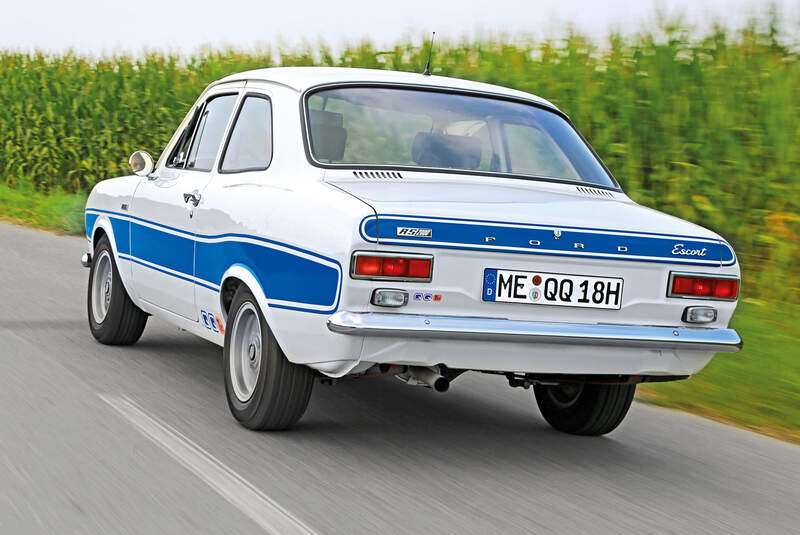 Ford Escort I RS 2000, Heckansicht