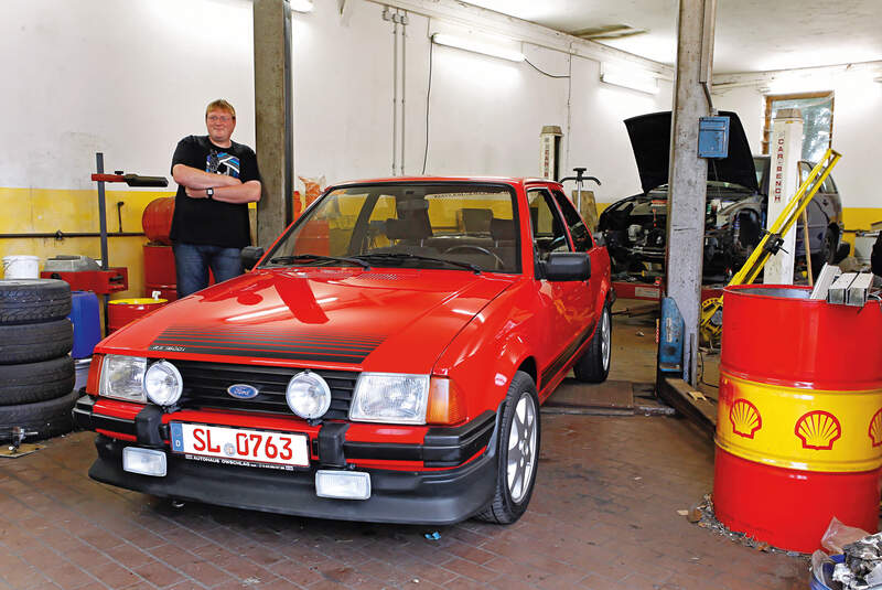 Ford Escort RS 1600i, Ingo Görrissen, Frontansicht