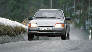 Ford Escort XR3i, Frontansicht