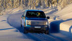 Ford F-150 Lightning Norwegen Schnee