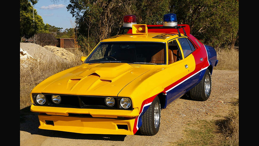Berühmte Filmautos Ford Falcon Mel Gibsons Abfangjäger aus "Mad Max