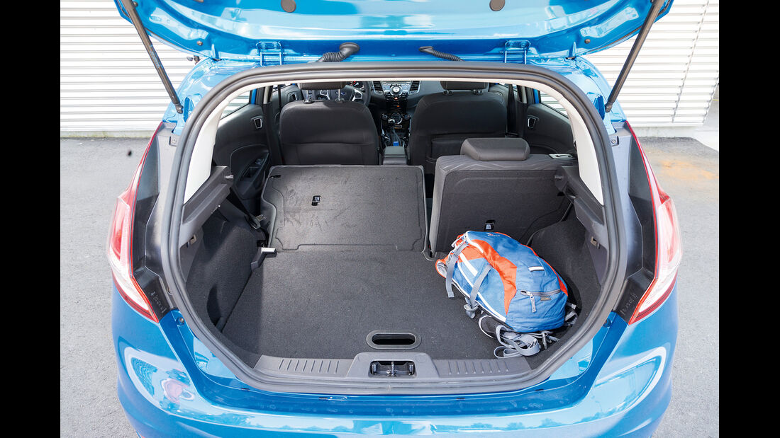 Ford Fiesta 1.0 EcoBoost, Kofferraum