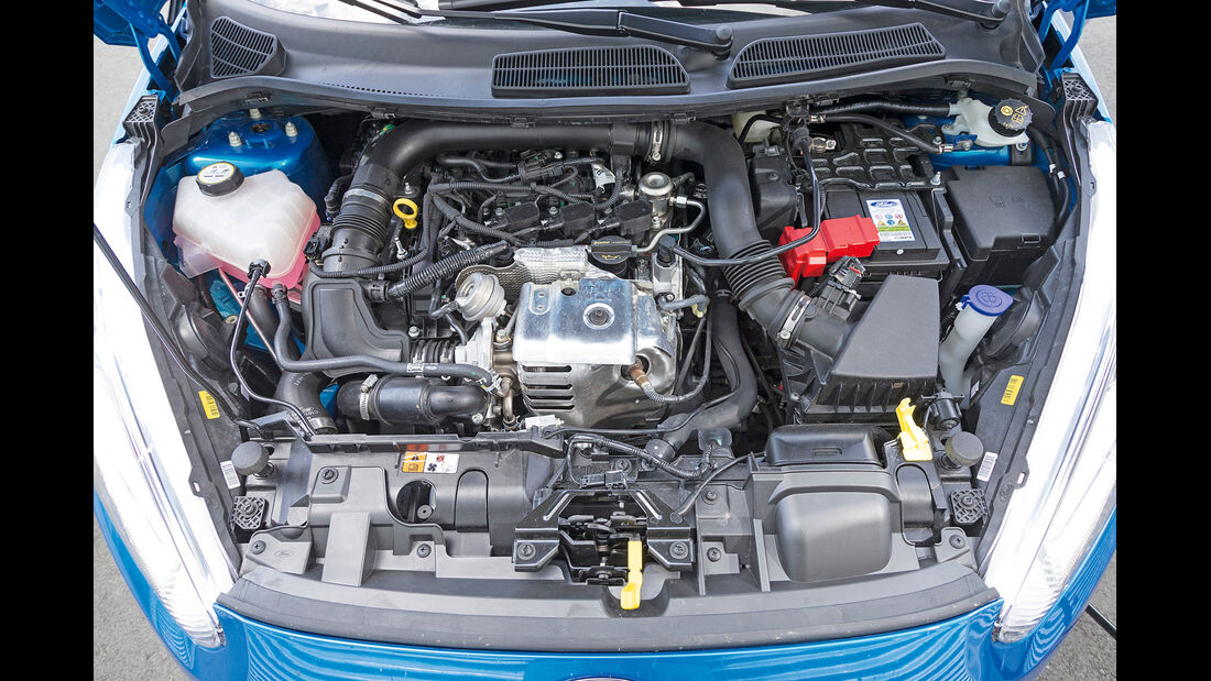 Ford Fiesta 1.0 EcoBoost, Motor