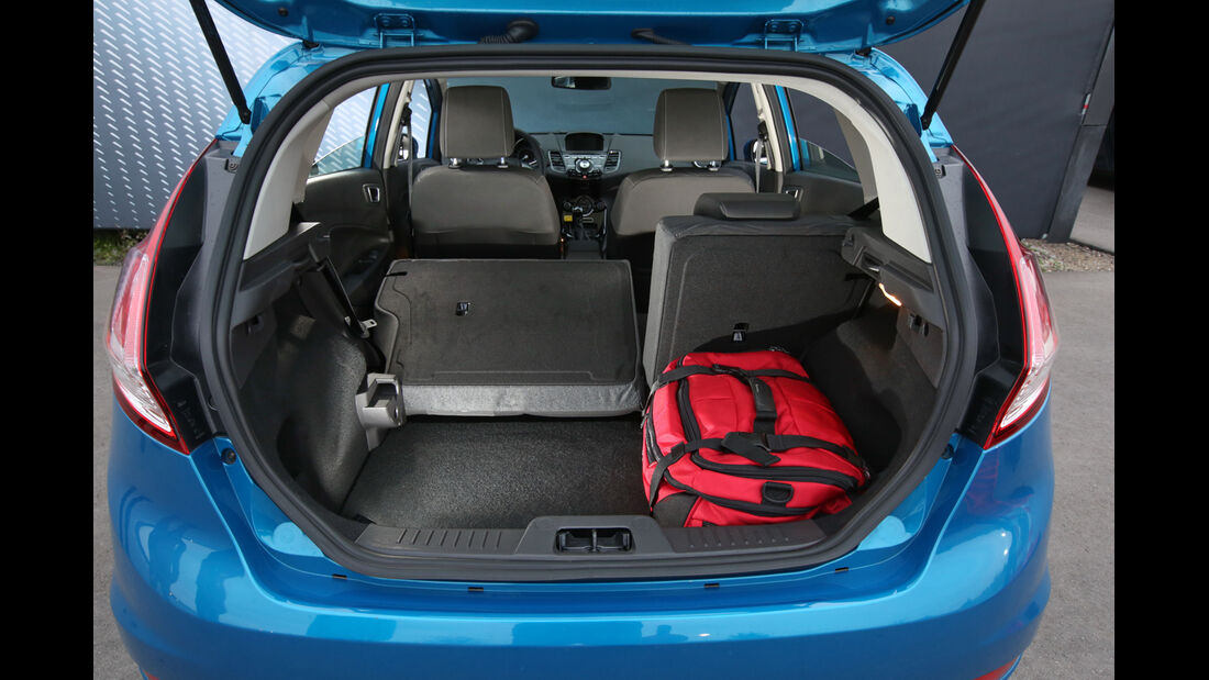 Ford Fiesta 1.0 Ecoboost, Kofferraum