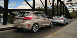 Ford Fiesta 1.0 Ecoboost Vignale, Seat Ibiza 1.0 EcoTSI Xcellence, Heck