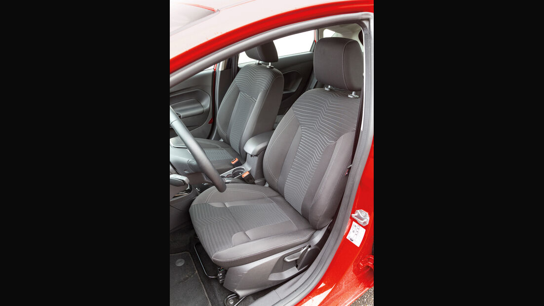 Ford Fiesta 1.0, Fahrersitz