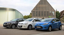 Ford Fiesta 1.25 Trend, Hyundai i20 1.2 Comfort, VW Polo 1.2 Trendline